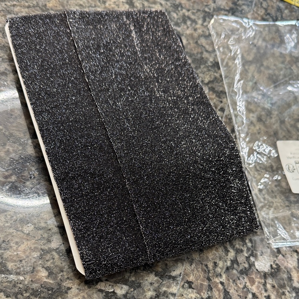 Silver sparkly pantyhose NEW S